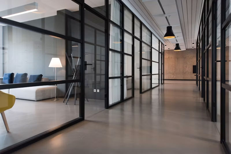 Office environment using business computer equipment