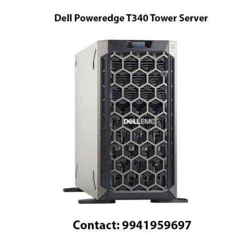 Dell Poweredge T340 Tower Server price in hyderabad, telangana, nellore, vizag, bangalore
