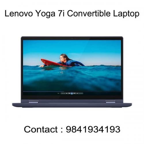 Lenovo Yoga 7i Convertible Laptop price in hyderabad, telangana, nellore, vizag, bangalore