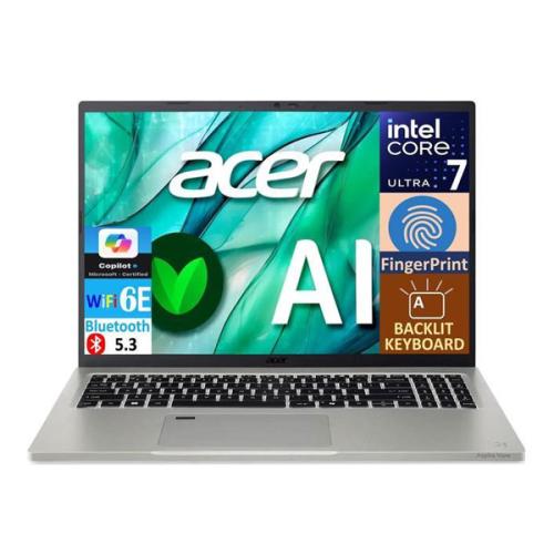 Acer Aspire Vero 16 Intel Core Ultra 7 32GB RAM 16 inch AI Laptop price in hyderabad, telangana, nellore, vizag, bangalore