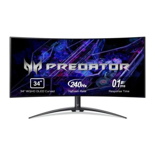 Acer Predator X34 240Hz OLED 34 inch Ultrawide Curved Gaming Monitor price in hyderabad, telangana, nellore, vizag, bangalore