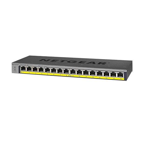Netgear GS116PP 16 Port Gigabit PoE Ethernet Switch price in hyderabad, telangana, nellore, vizag, bangalore