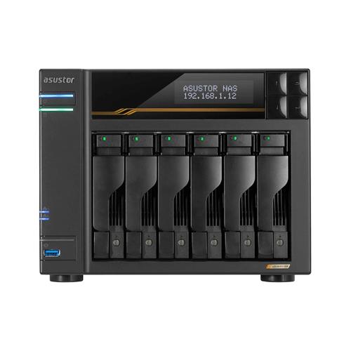 Asustor Lockerstor 6 G3 AS6806T 6 Bay NAS Storage Price in chennai, tamilandu, Hyderabad, telangana