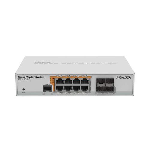 Mikrotik CRS112 8P 4S IN Network Switch price in hyderabad, telangana, nellore, vizag, bangalore