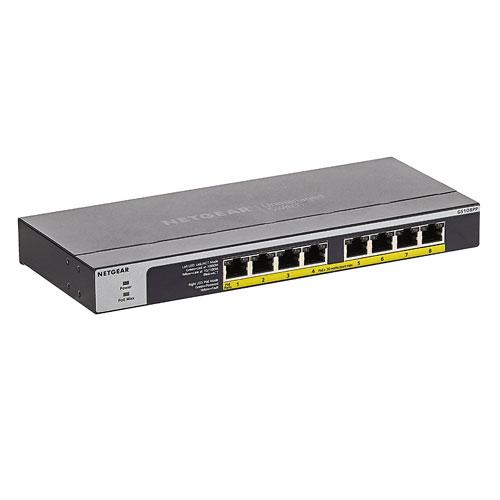 Netgear GS108PP 8 Port Gigabit PoE Ethernet Switch price in hyderabad, telangana, nellore, vizag, bangalore