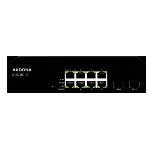 Aadona DUS 8G 2F Non POE Switch price in hyderabad, telangana, nellore, vizag, bangalore