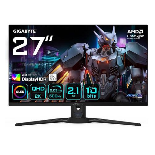 Gigabyte Aorus FO27Q5P QHD 27 Inch Gaming Monitor price in hyderabad, telangana, nellore, vizag, bangalore