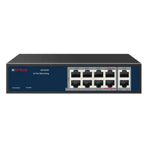 CP Plus CP ANW HPU8H2 N12 8 Port Ethernet Switch price in hyderabad, telangana, nellore, vizag, bangalore