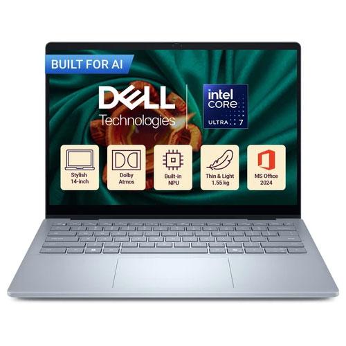 Dell 14 Plus DB14250 Ultra 7 256V 16GB RAM Laptop price in hyderabad, telangana, nellore, vizag, bangalore