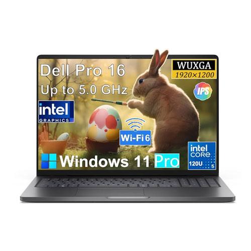 Dell Pro 16 PC16250 Intel 5 120U 8GB RAM Laptop price in hyderabad, telangana, nellore, vizag, bangalore