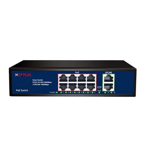 CP Plus CP DNW GPU8G296 V3 8 Port Ethernet Switch Price in chennai, tamilandu, Hyderabad, telangana