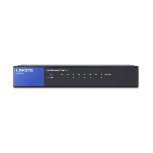 Linksys LGS108 8 Port Network Switch price in hyderabad, telangana, nellore, vizag, bangalore