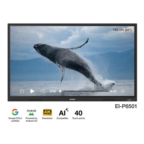 Epson EI P6501 PowerBoardPRO 165cm 4K Interactive Flat Panel Display price in hyderabad, telangana, nellore, vizag, bangalore