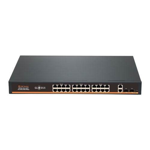 Globus GNSC IPG24G4S4 24 Port Switch price in hyderabad, telangana, nellore, vizag, bangalore