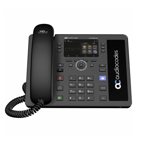 AudioCodes C435HD LCD Screen IP Phone price in hyderabad, telangana, nellore, vizag, bangalore