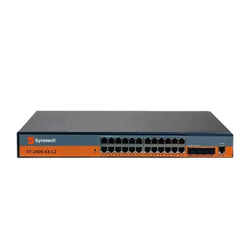 Syrotech SY 2400 4X L2 Managed PoE Switch price in hyderabad, telangana, nellore, vizag, bangalore